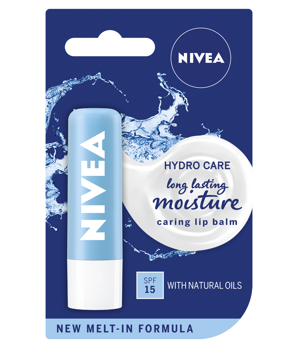 Nivea Hydro Care Lip Balm With SPF15 4.8g