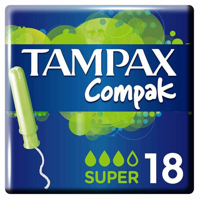 Tampax Compak Super 18pk