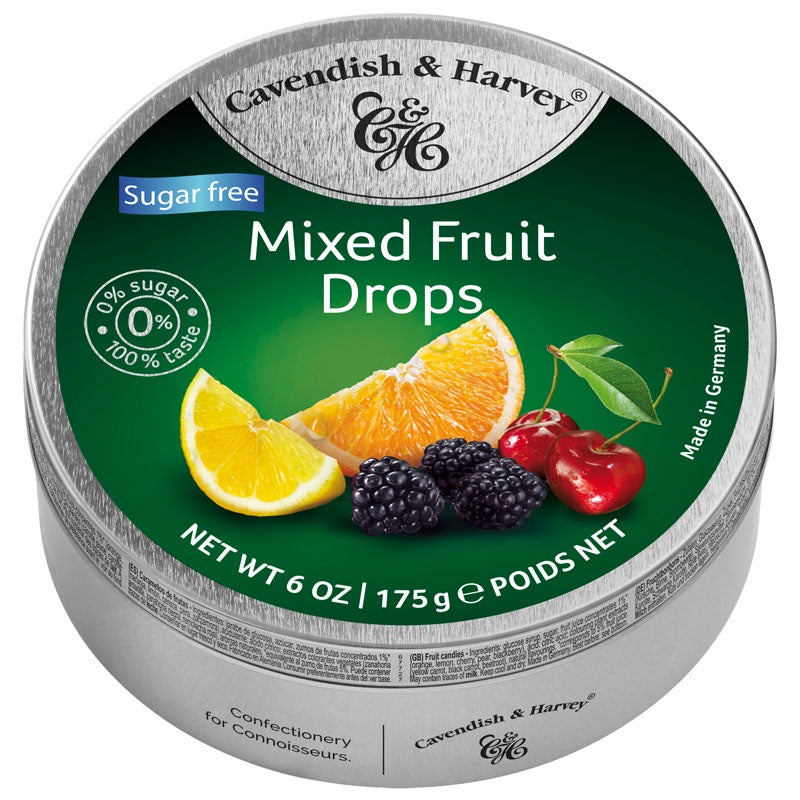 Cavendish & Harvey Sugar Free Mixed Fruit Drops