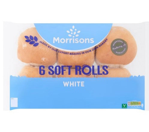 M Soft White Roll 6 pk