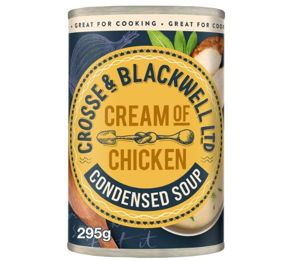 Crosse & Blackwell Condensed Cream of Chicken Soup 295g