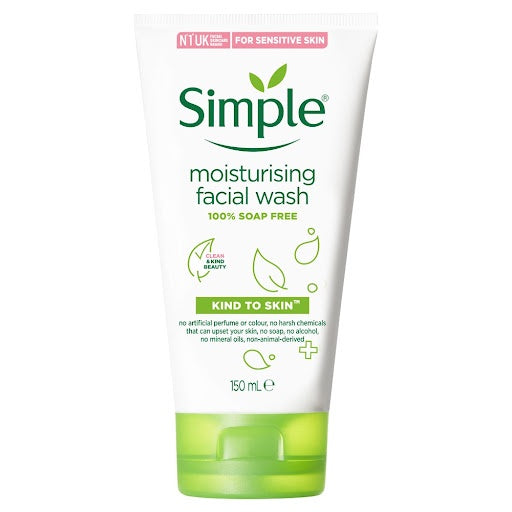 Simple Moisturising Face Wash 150ml