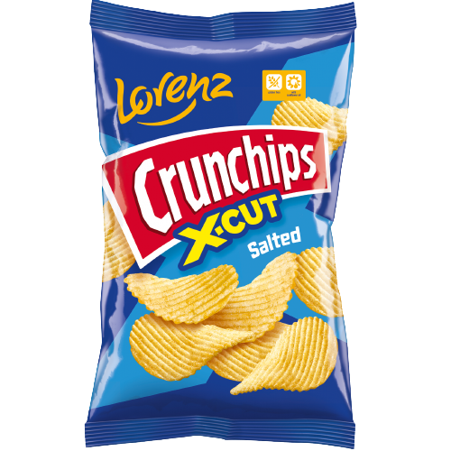 Lorenz Crunchips Salted 130g