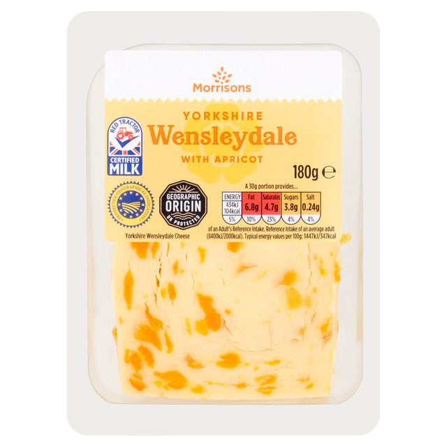 Morrisons Wensleydale & Apricots 180g