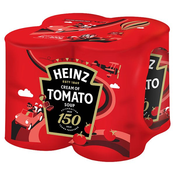 Heinz Cream Of Tomato Soup 4 x 400g