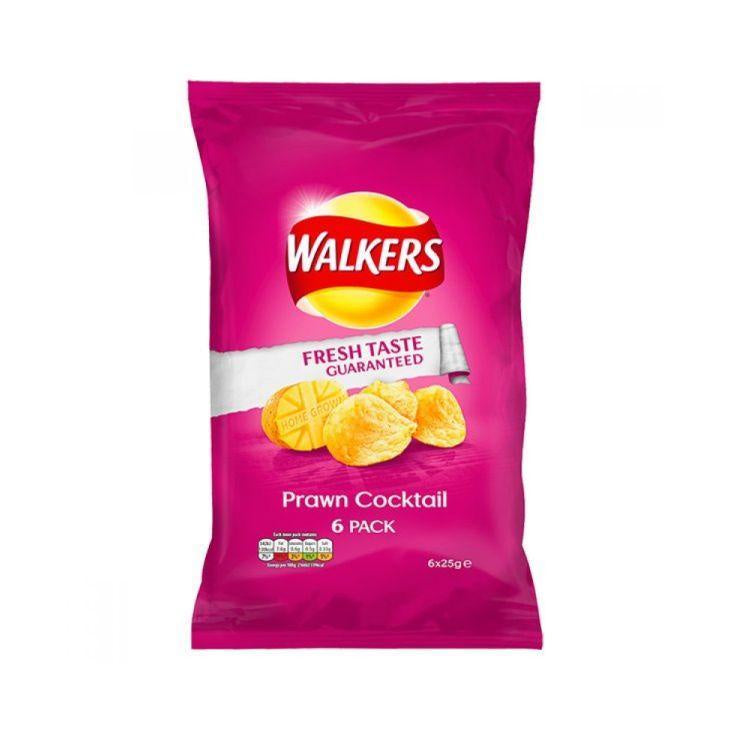 Walkers Prawn Cocktail 6 x 25g