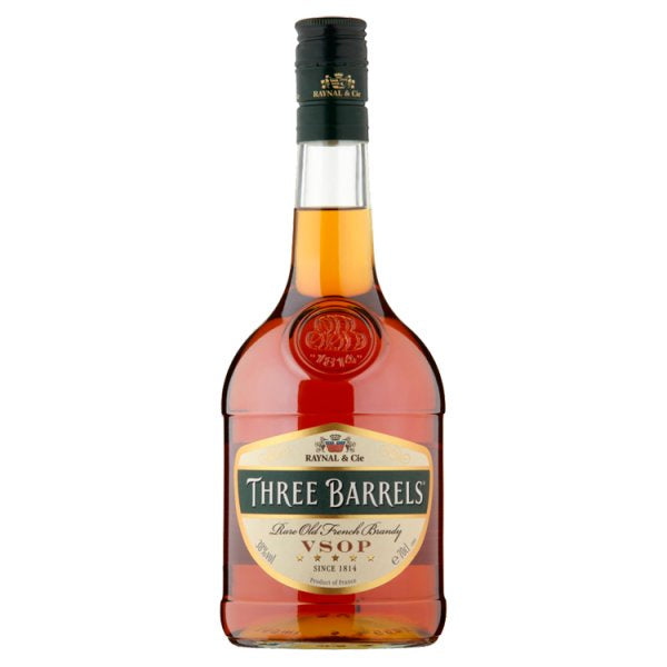 Three Barrels Rare Old French Brandy VSOP 70cl 38% [544]