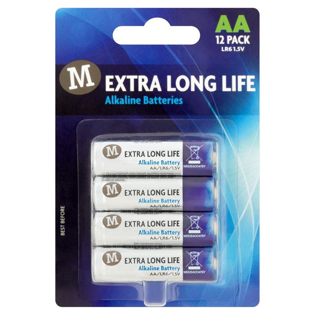 Morrisons AA Battery 12pk