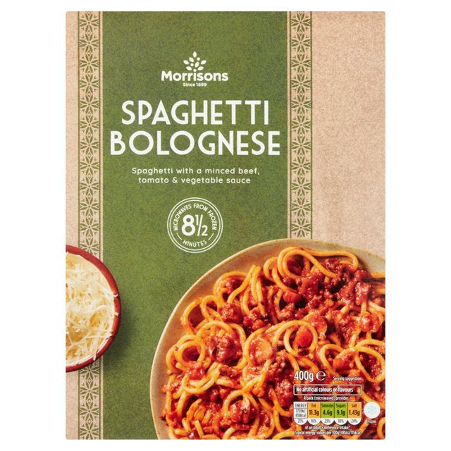 Morrisons Spaghetti Bolognese 400g