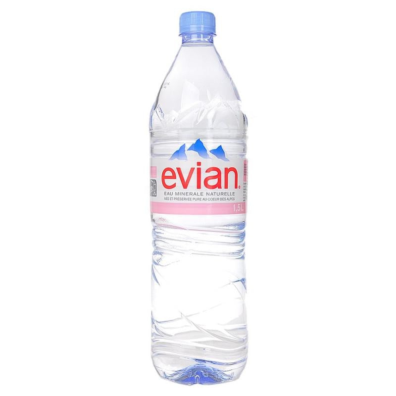 Evian Natural Mineral Water 1.5L