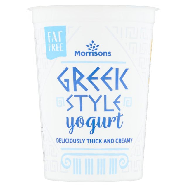 Morrisons Fat Free Greek Style Yogurt 500g