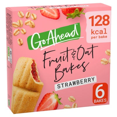 Go Ahead Fruity Bakes Strawberry 6 x 35g