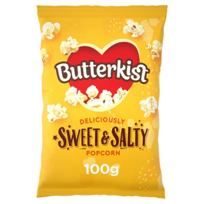 Butterkist Delicious Sweet Salted Popcorn 100g