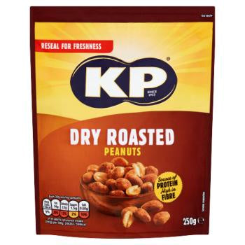 KP Dry Roasted Peanuts Reclose Pack 250g