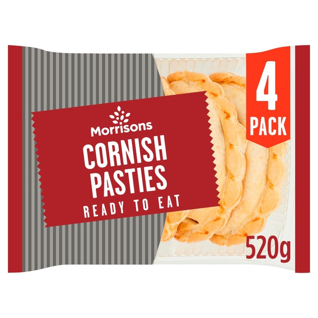 M 4 Cornish Pasties 520g