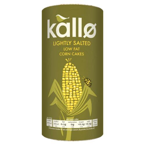 Kallo Lightly Salted Wholegrain Corn Cakes