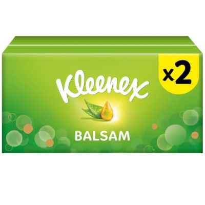 Kleenex 128 Balsam Tissues 2pk