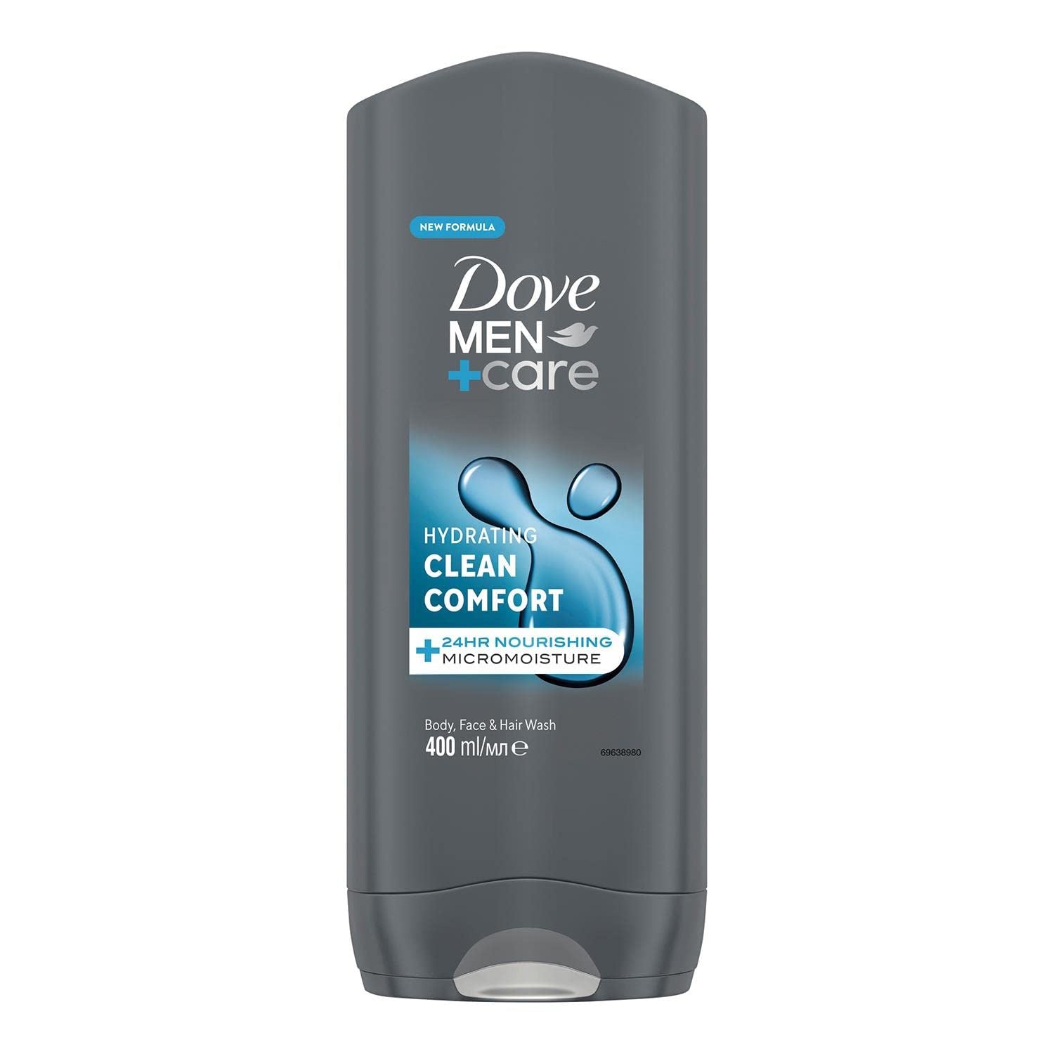 Dove Men+Care Clean Comfort Body & Face Wash 400ml