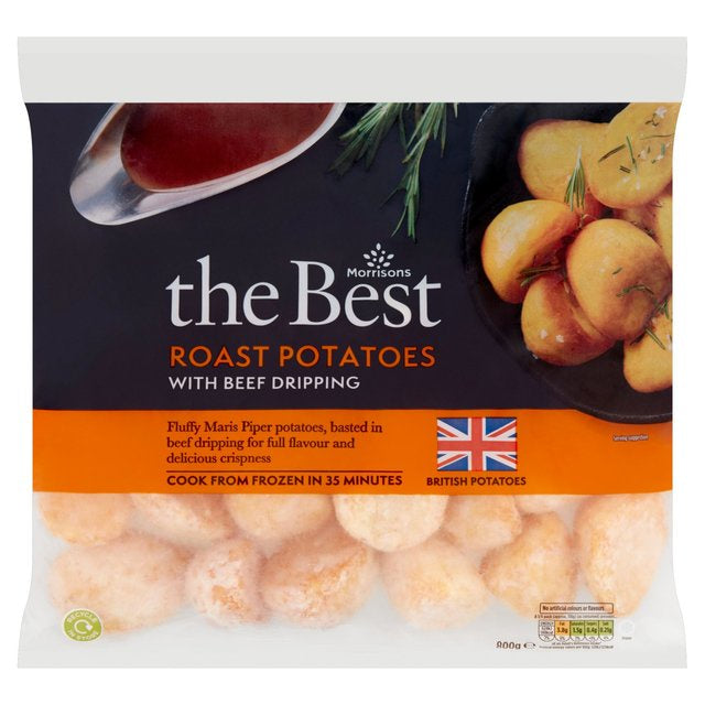 Morrisons The Best Beef Fat Roast Potatoes 800g