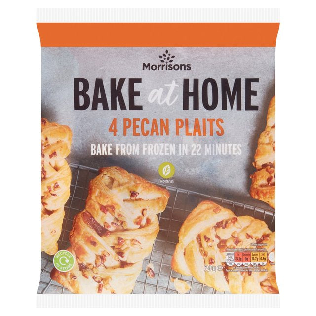 Morrisons Maple & Pecan Plaits 380g