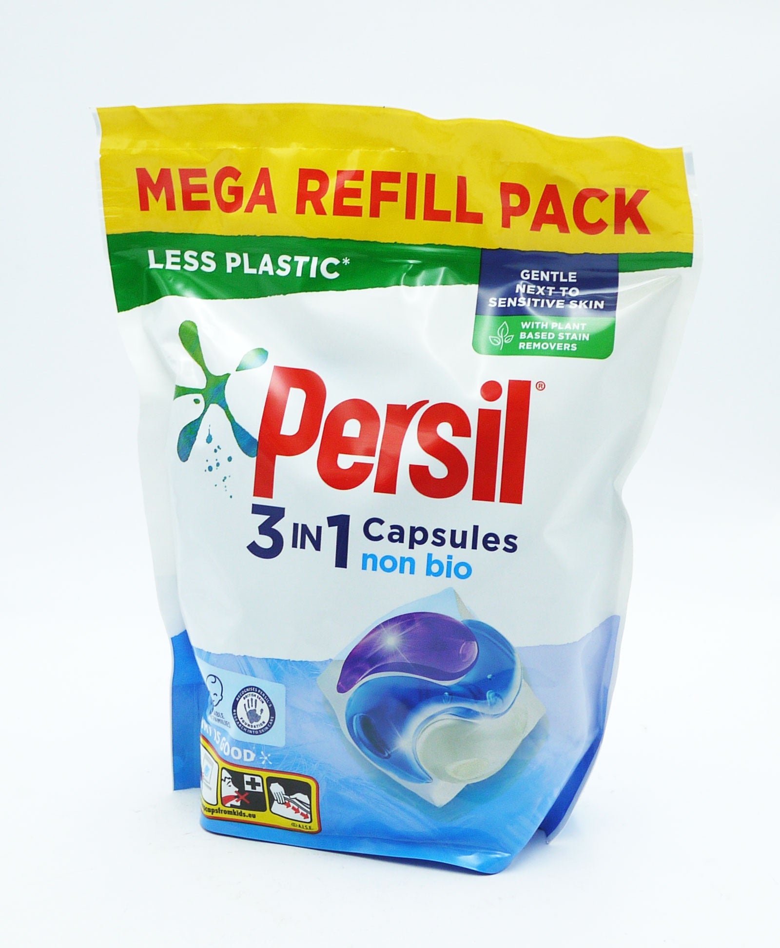 Persil Power Caps Non Bio 50's 1.350kg