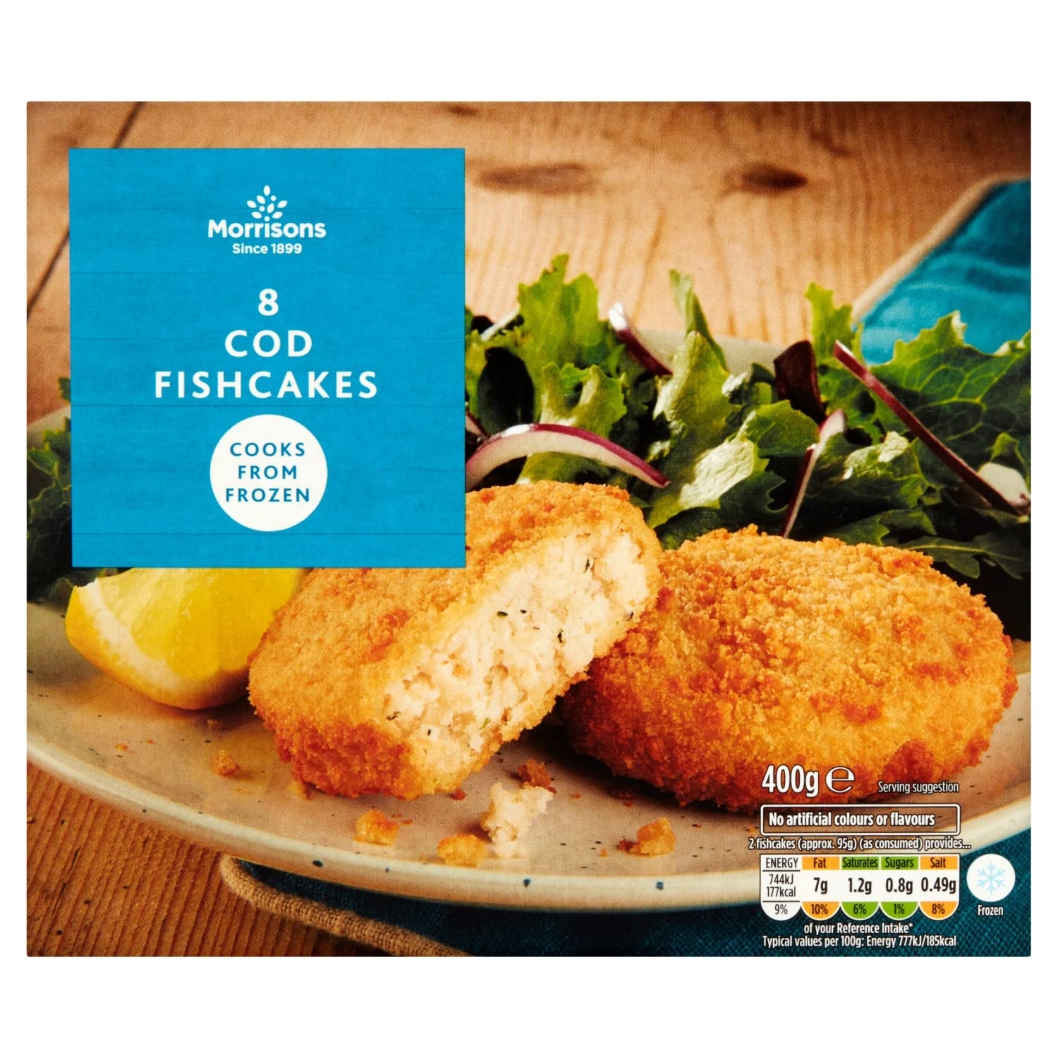 Morrisons 8 Cod Fish Cakes 400g