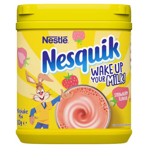 Nesquik Strawberry Flavour Milkshake Mix 500g