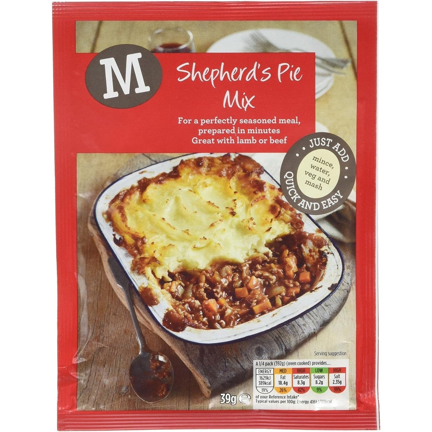M Shepherds Pie Sauce Mix 39g