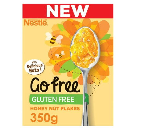 Nestle Go Free Honey Nut Flakes 350g