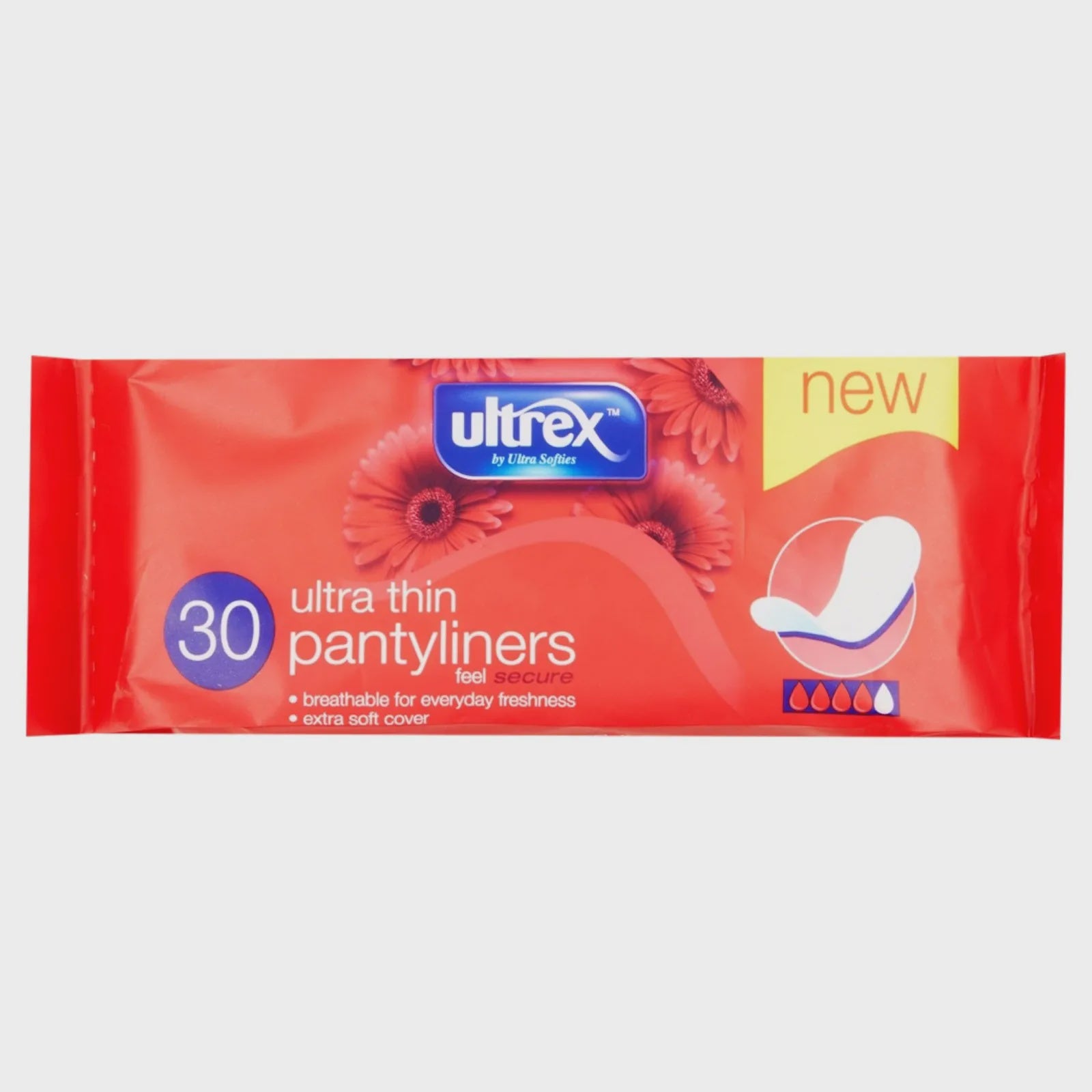 Ultrex Ultra Thin Pantyliner 30's