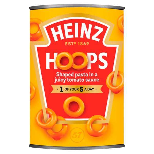 Heinz Spaghetti Hoops In Tomato Sauce 400g