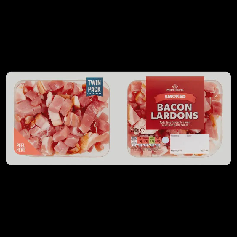 Morrisons Smoked Lardons 200g