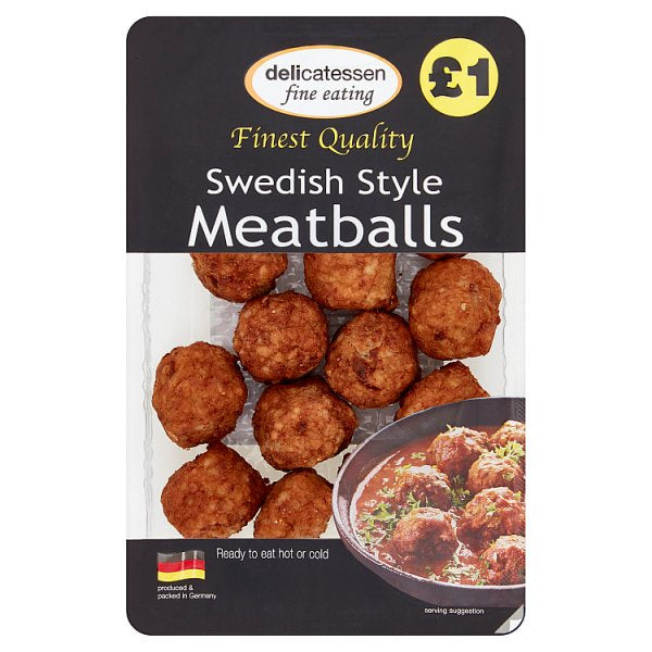 Delicatessen Fine Eating Swedish Meatballs 200g