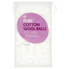 Nutmeg Cotton Wool Balls  100pk