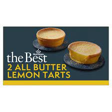 Morrisons The Best Lemon Tart Twin Pack 2 x 89g