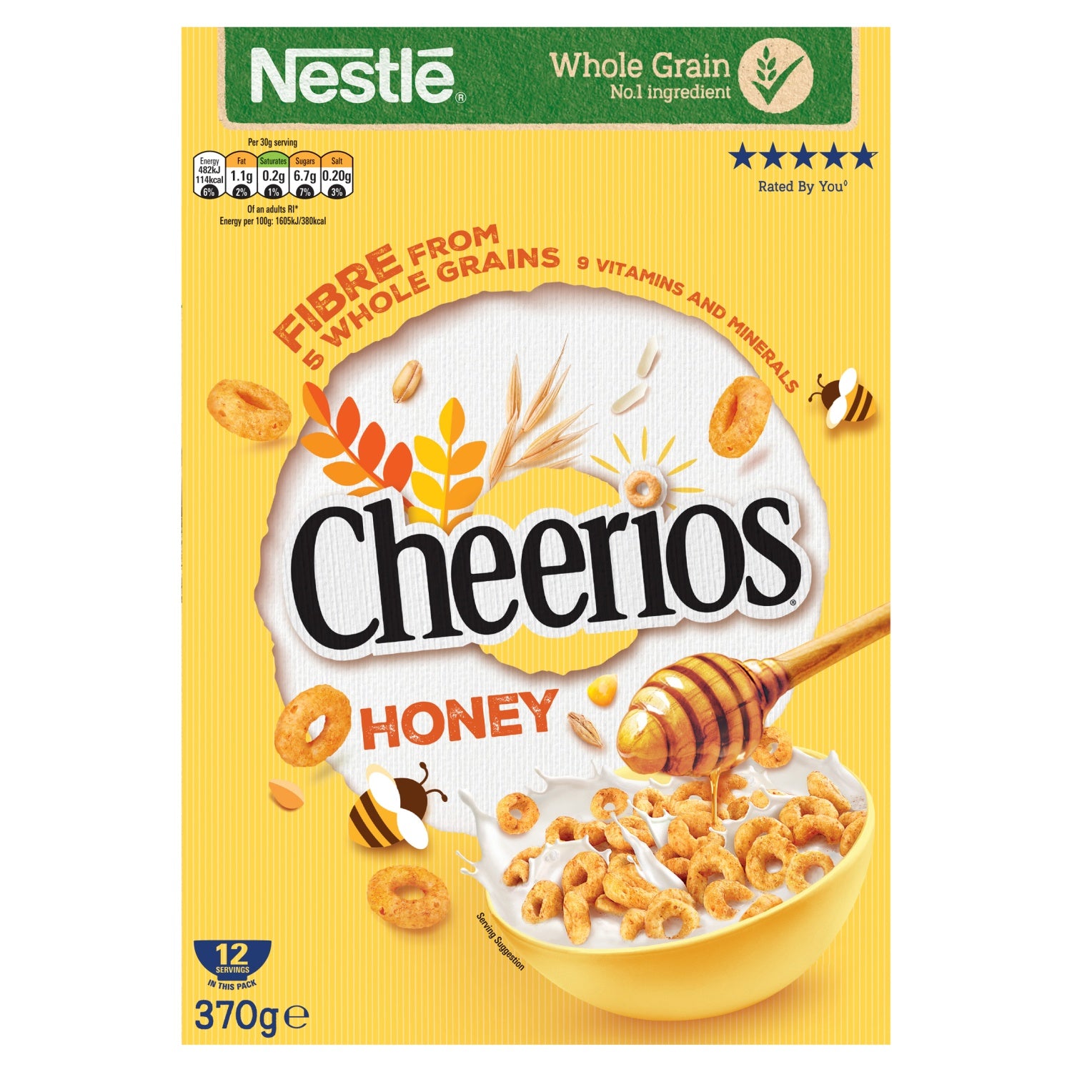 Nestle Honey Cheerios 370g [990]