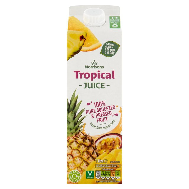 Morrisons 100% Tropical Juice 1L