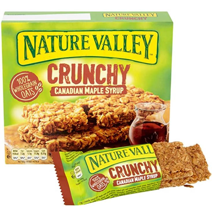 Nature Valley Canadian Maple Syrup 10pk 210g