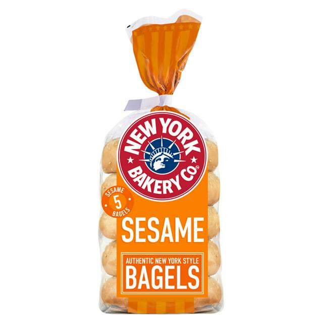 New York Bakery Co 5 Sesame Bagels